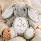 Personalised Birthday Woodland Bunny