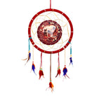 Autumnal Wolf Dreamcatcher 33cm