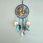 Eleanoras Lisa Parker Purrlock Holmes Cat Dreamcatcher 33cm Dreamcatchers
