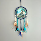 Eleanoras Lisa Parker Fairy Stories Wolf & Fairy Dreamcatcher 16cm Dreamcatchers
