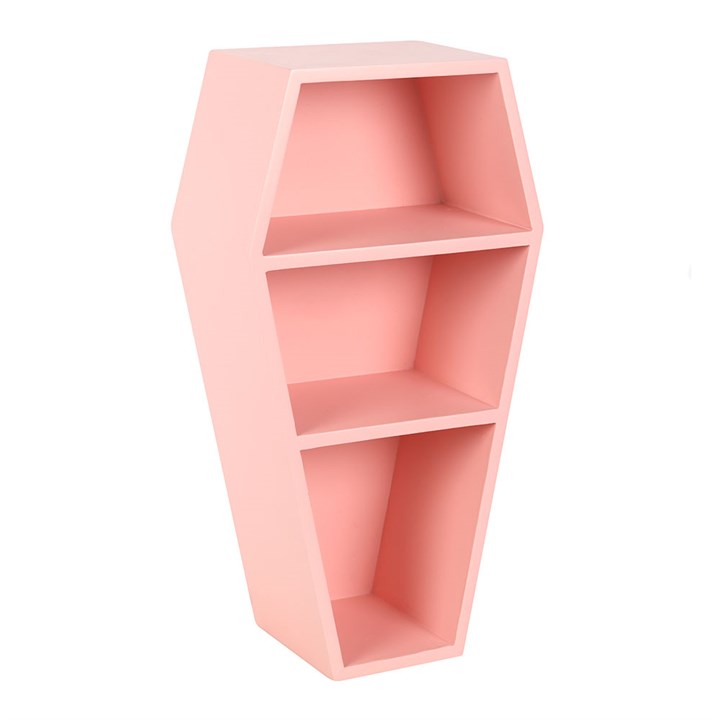 PINK COFFIN SHELF