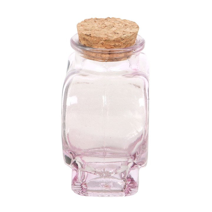 Eleanoras Love Potion Decorative Glass Heart Potion Bottle 