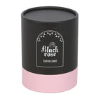 Black Rose Candle with 3D Roses