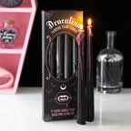 Eleanoras Set of 4 Pink Vampire Tears Taper Candles Candles