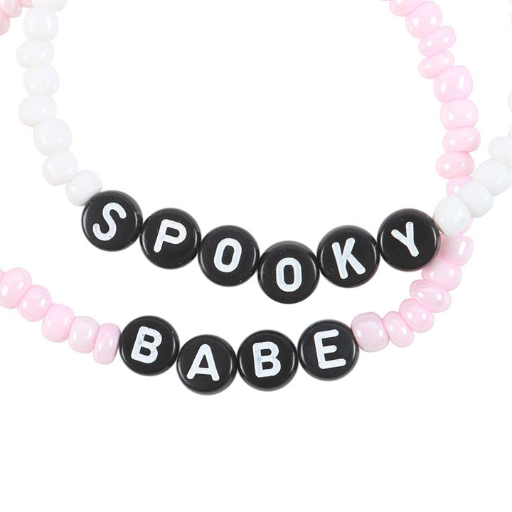 Eleanoras Spooky Babe Beaded Bracelet Set Jewellery