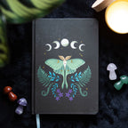 Eleanoras Luna Moth A5 Notebook Notebooks