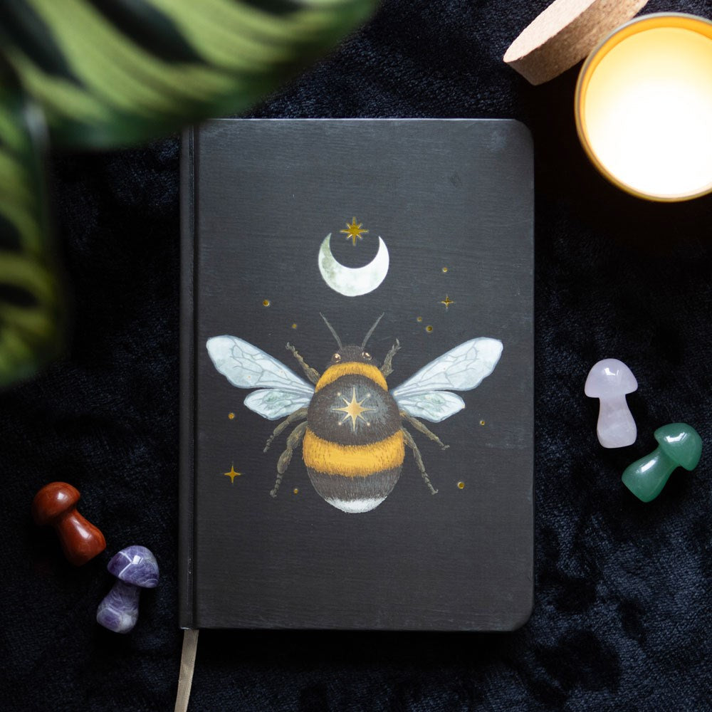 Eleanoras Forest Bee A5 Notebook Notebooks