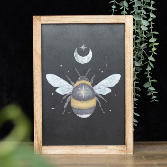 FOREST BEE FRAMED PRINT Framed Prints from Eleanoras