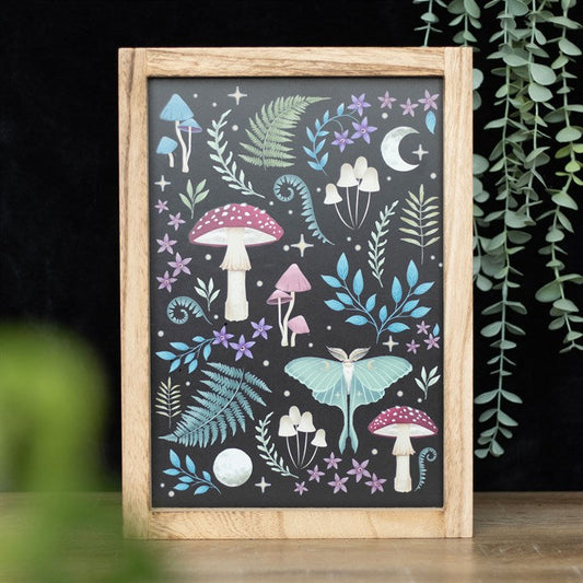 DARK FOREST FRAMED PRINT Framed Prints from Eleanoras