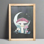 Eleanoras Forest Mushroom Framed Print Framed Prints