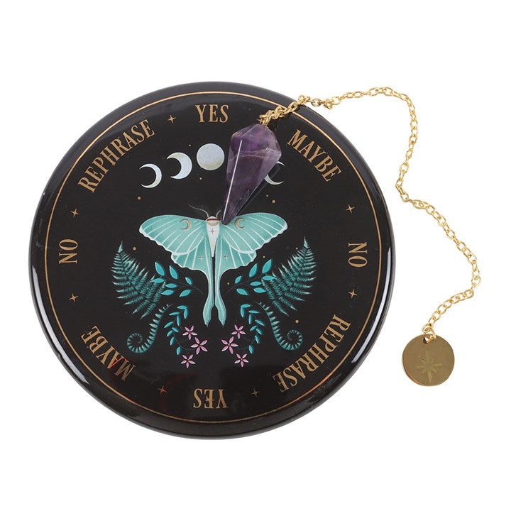 Eleanoras Luna Moth Pendulum Divination Kit Divination