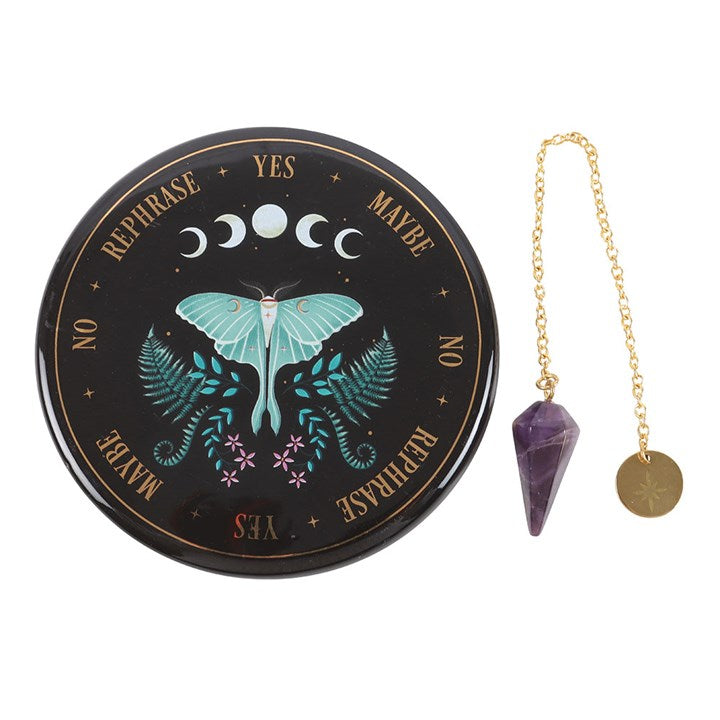 Eleanoras Luna Moth Pendulum Divination Kit Divination