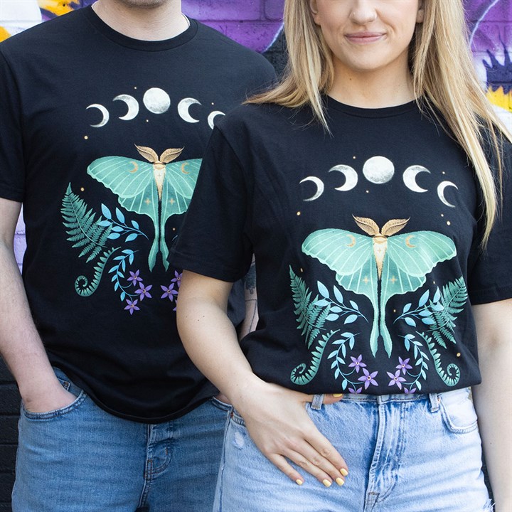 Eleanoras Luna Moth Unisex T-shirt Size L T-Shirts