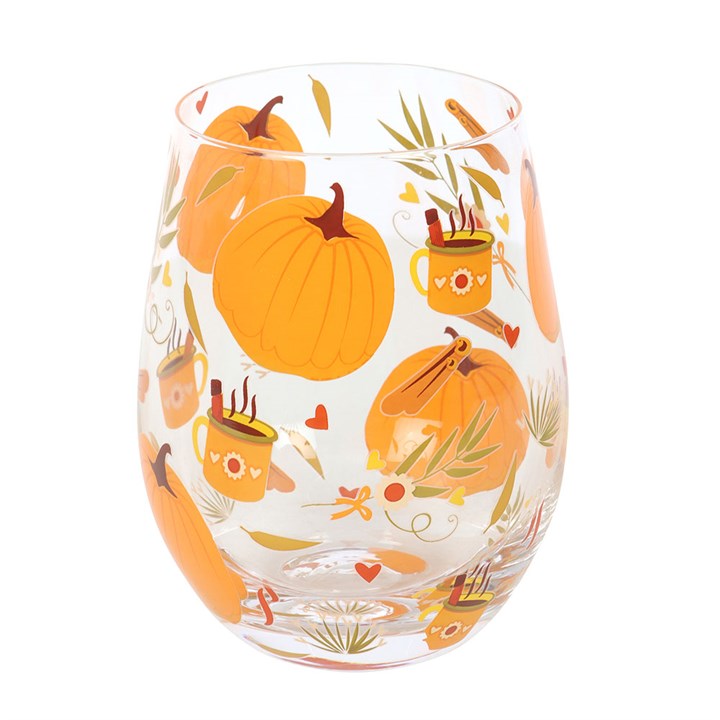 Eleanoras Autumn Days Print Stemless Glass 