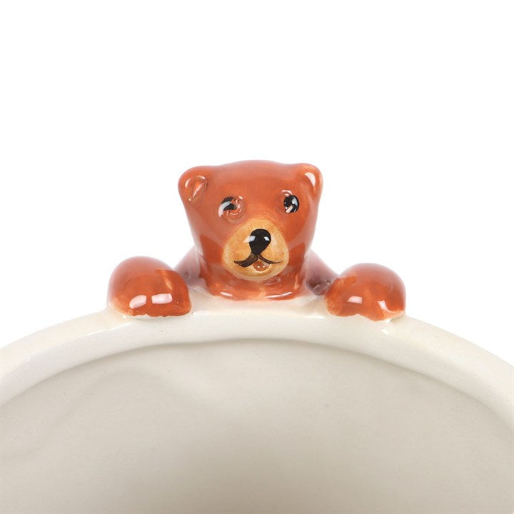 Eleanoras Sleepy Bear Rounded Mug Mugs