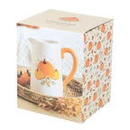 Eleanoras Autumn Pumpkin Ceramic Flower Jug Vases
