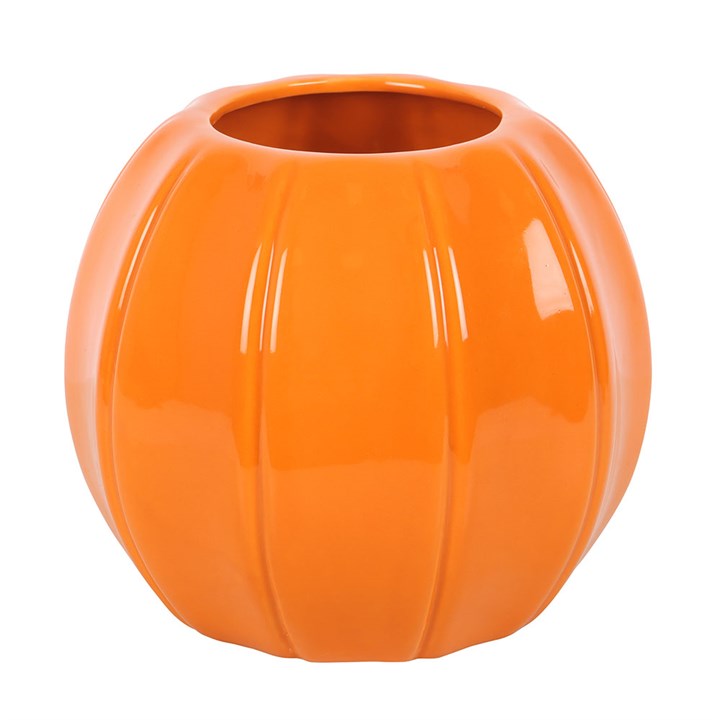 Eleanoras Orange Pumpkin Vase Vases
