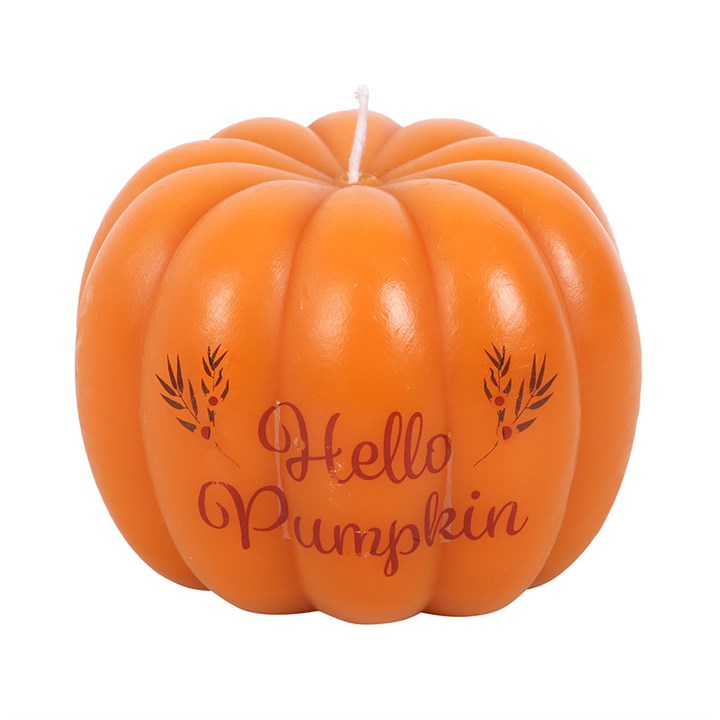 Eleanoras Hello Pumpkin Shaped Candle Candles