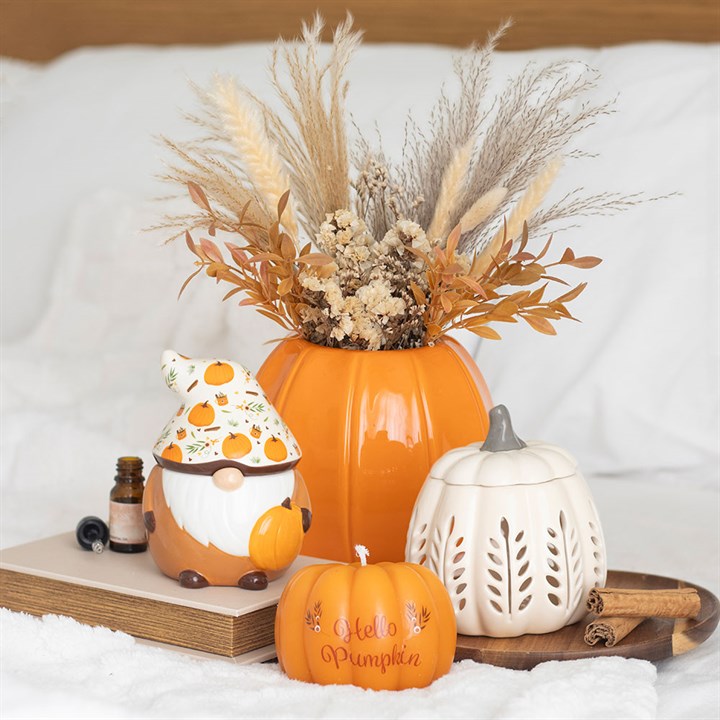 Eleanoras Hello Pumpkin Shaped Candle Candles