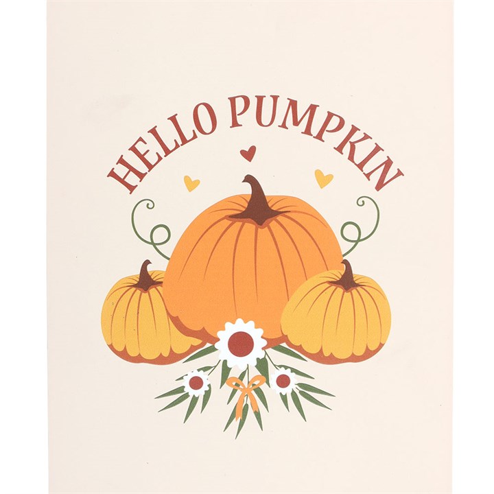 Eleanoras Autumn Days Hello Pumpkin Hanging Sign 