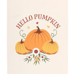 Eleanoras Autumn Days Hello Pumpkin Hanging Sign 