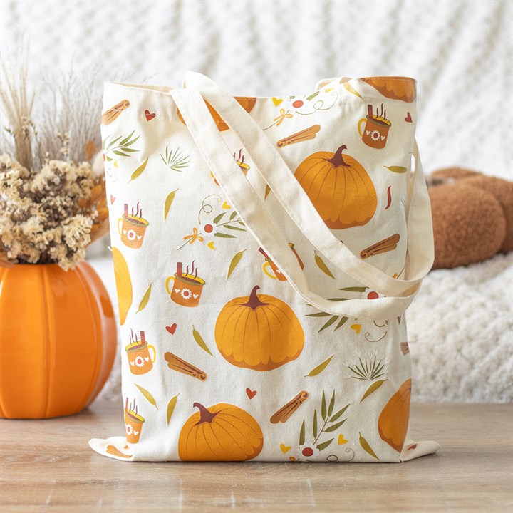 Eleanoras Autumn Days Print Polycotton Tote Bag 
