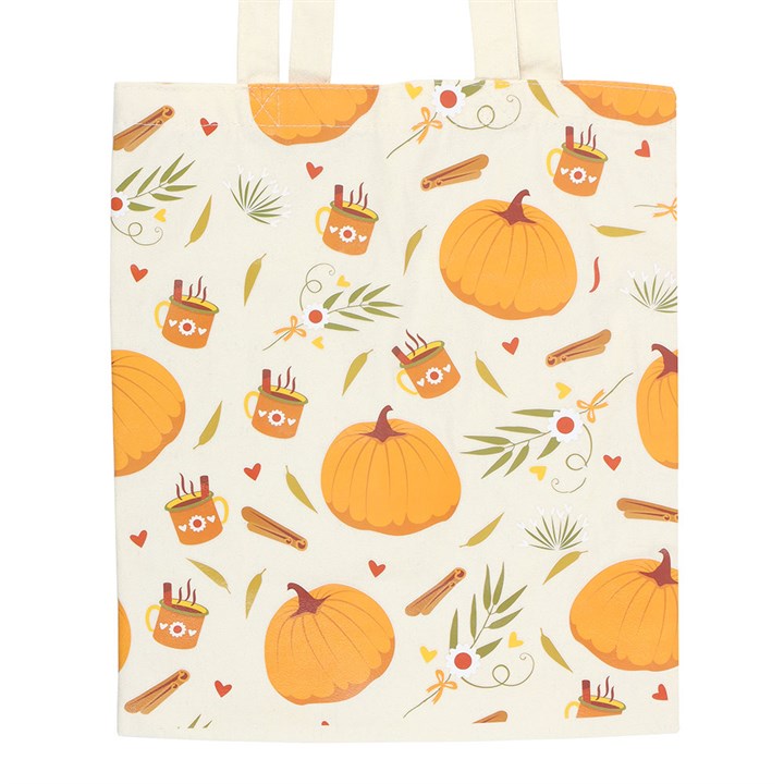 Eleanoras Autumn Days Print Polycotton Tote Bag 
