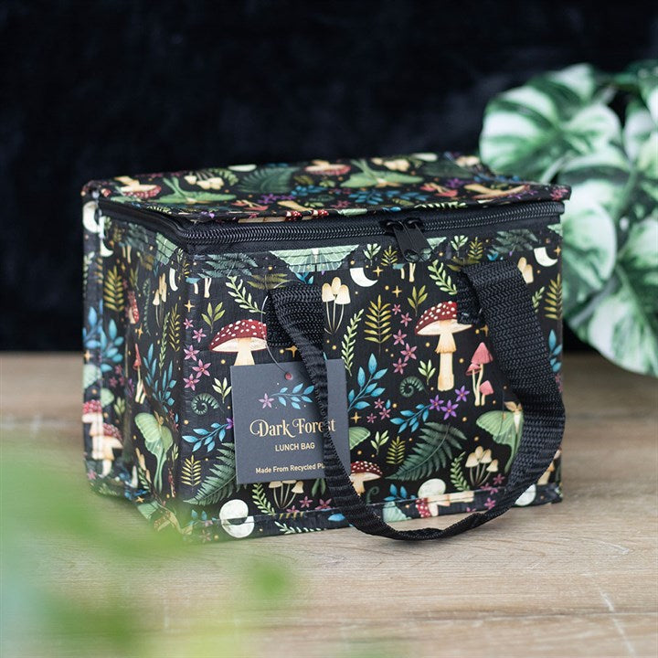 Eleanoras Dark Forest Print Lunch Bag Lunch Bags & Boxes