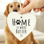Eleanoras Home Is Where Pet Is Wooden Decoration Signs & Plaques