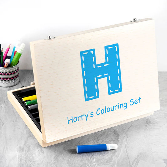 CHILDREN'S PERSONALISED COLOURING IN SET