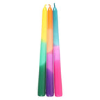 Dipped Aura Energy Taper Candles - Set of 3