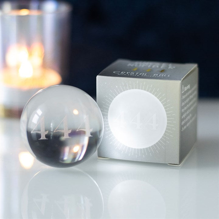 Eleanoras 444 Angel Number Crystal Ball 