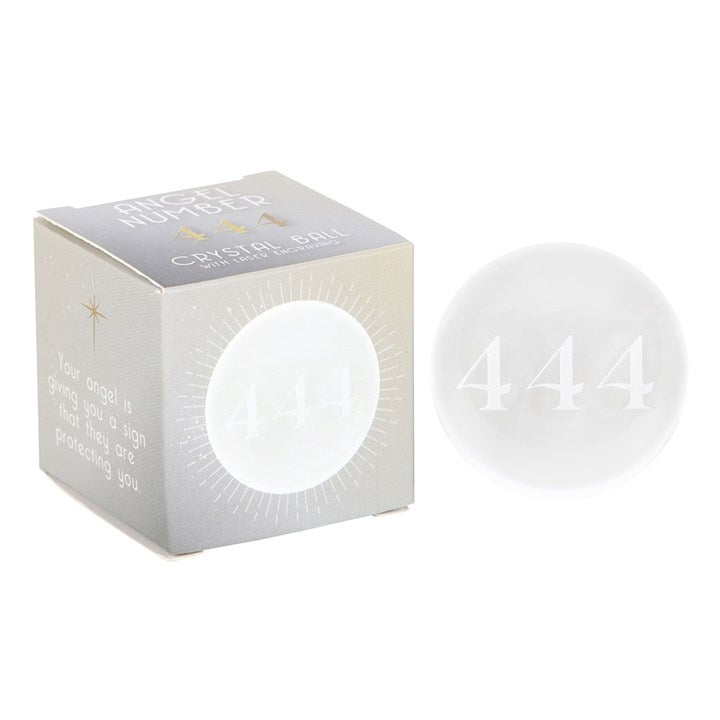 Eleanoras 444 Angel Number Crystal Ball 