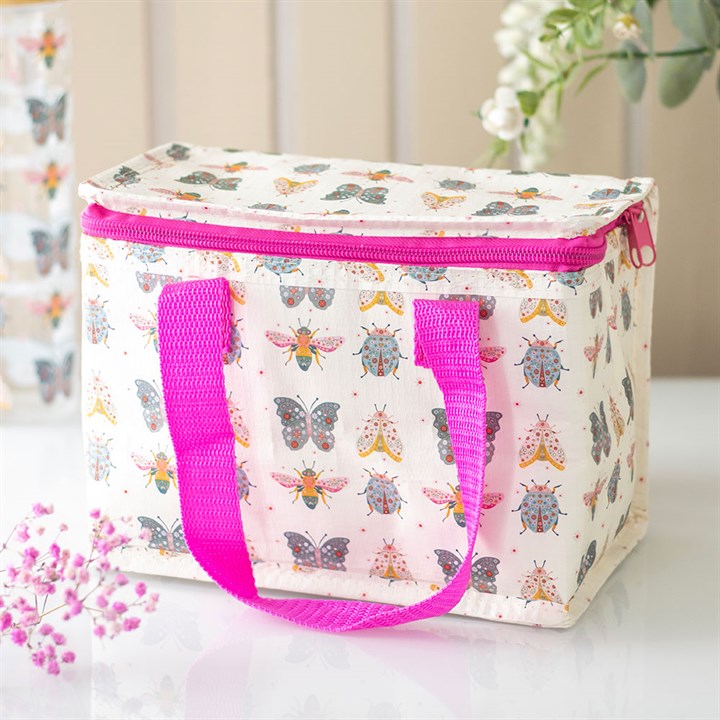 Eleanoras Floral Bug Print Lunch Bag 