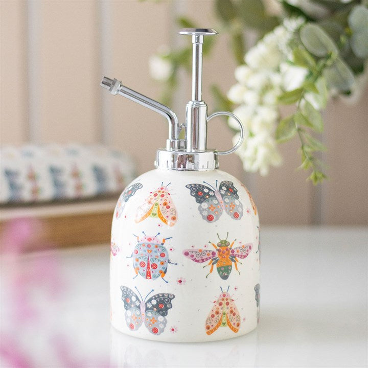 Eleanoras Floral Bug Print Plant Mister Garden Accessories