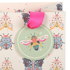 Eleanoras Floral Bug Print Medium Gift Bag Gift Bags