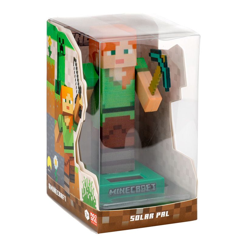 Eleanoras Minecraft Alex Collectable Licensed Solar Powered Pal Solar Pals