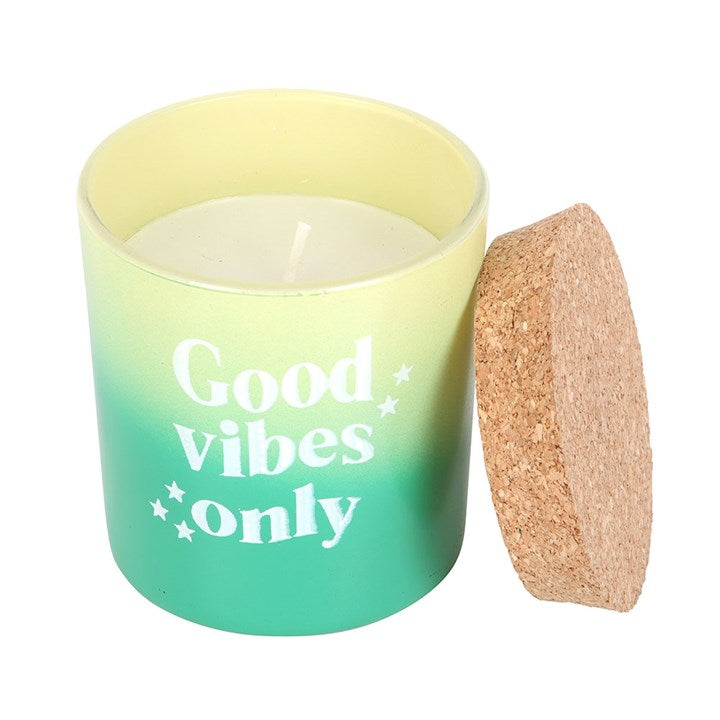 Eleanoras Good Vibes Only Mandarin & Begamot Candle Candles