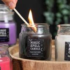 Eleanoras Opium Protection Spell Candle Jar Spell Candles
