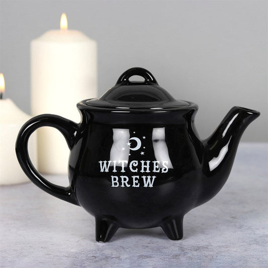 Eleanoras WITCHES BREW BLACK CERAMIC TEA POT Teapots & Tea Accessories