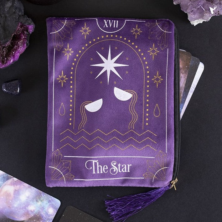 Eleanoras The Star Tarot Card Zippered Bag 
