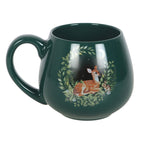 Eleanoras Green Fawn Rounded Mug 