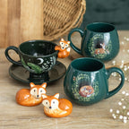 Eleanoras Green Fawn Rounded Mug 