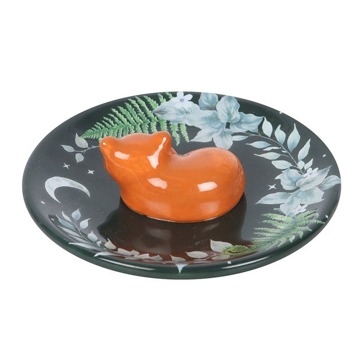 Eleanoras Green Fox Trinket Dish Jewellery Storage