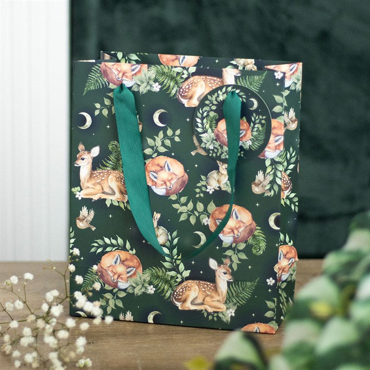 Eleanoras Fawn & Friends Forest Print Gift Bag Gift Bags