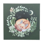 Eleanoras Sleeping Fox Light Up Canvas Plaque 
