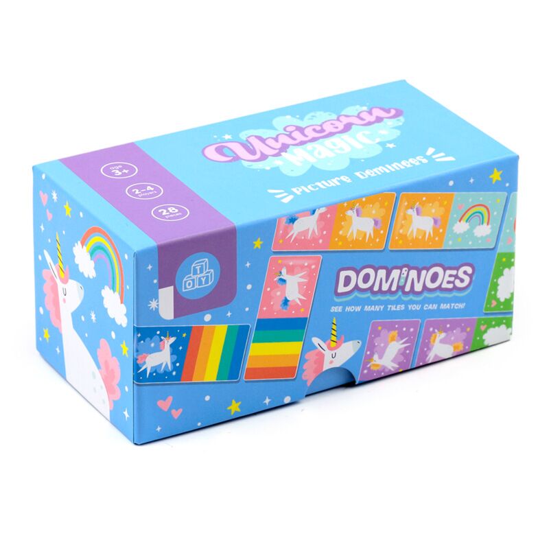 Eleanoras Unicorn Magic Kids Dominoes Set Toys