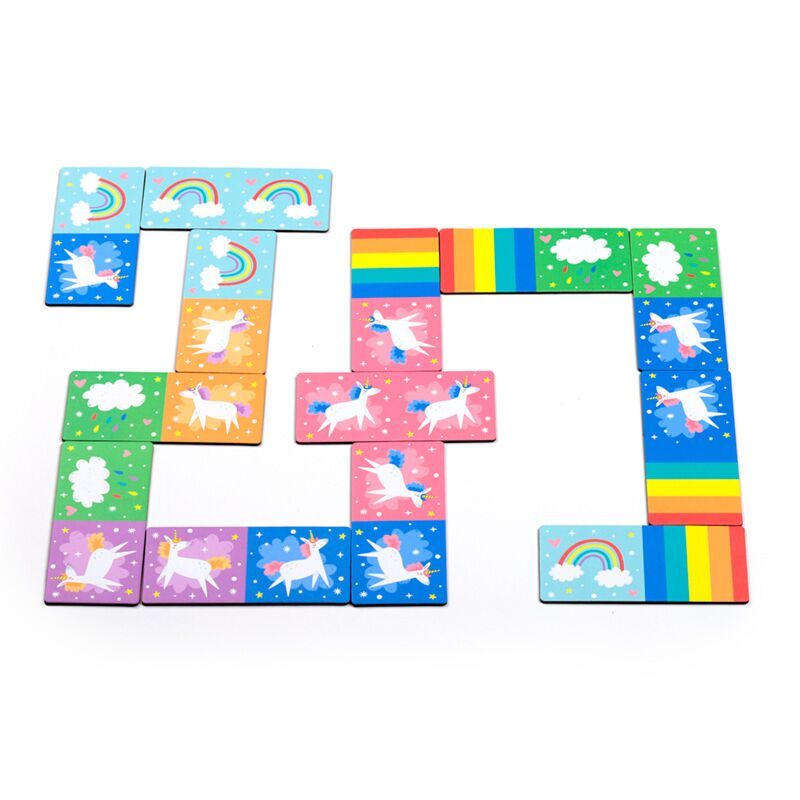 Eleanoras Unicorn Magic Kids Dominoes Set Toys