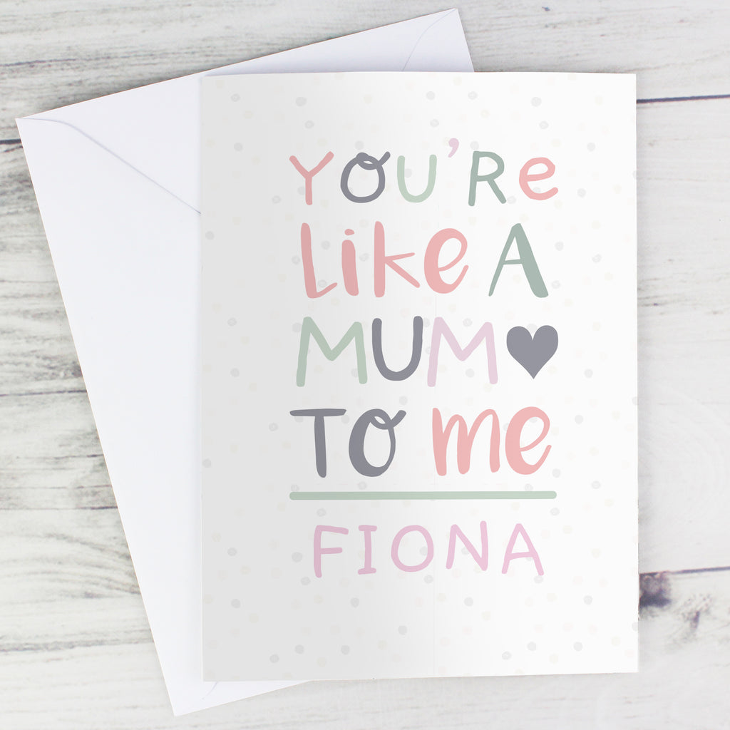Eleanoras You're Like a Mum to Me Card Greetings Cards
