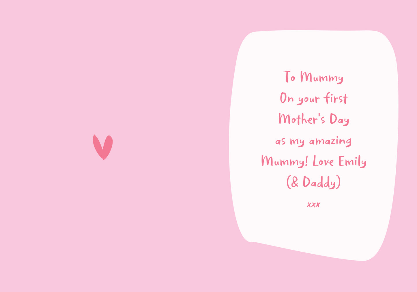 Eleanoras Happy First Mother's Day Card 